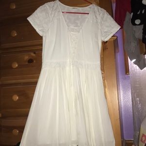 White Hollister Dress